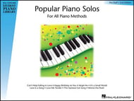 Popular Piano Solos piano sheet music cover